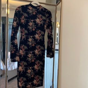 Flower Midi Dress